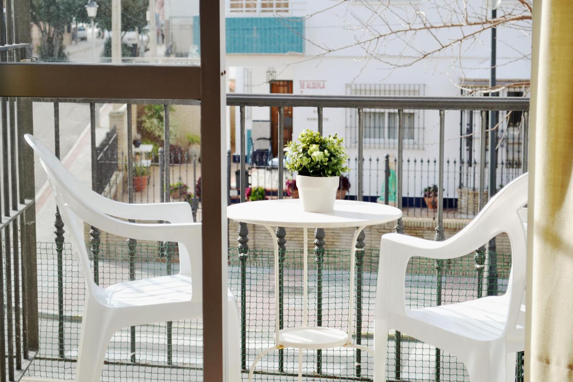 Apartamentos Turisticos Santo Rostro Chipiona Kamer foto